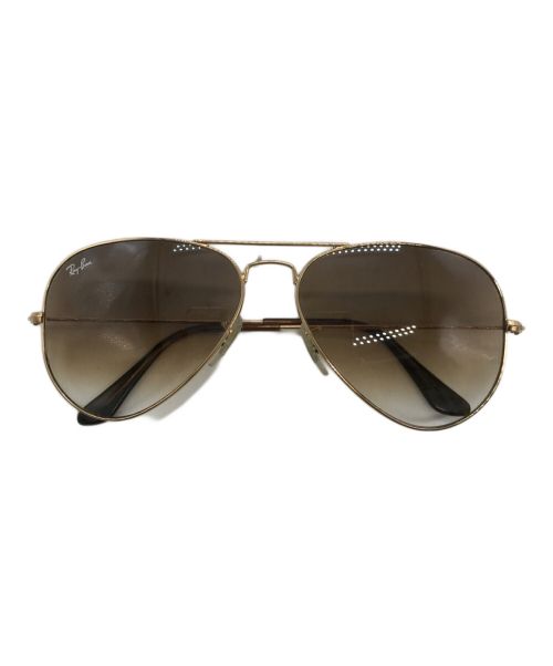 RAY-BAN（レイバン）RAY-BAN (レイバン) ティアドロップサングラス AVIATOR CLASSIC/アビエーター ブラウン サイズ:58□14の古着・服飾アイテム