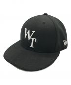 New Era×WTAPSニューエラ×ダブルタップス）の古着「コラボキャップ」｜ブラック