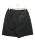 H BEAUTY&YOUTH (エイチ ビューティアンドユース) TYPEWRITER SHORT PANTS/タイプライター ショート パンツ ブラック サイズ:SMALL：6000円