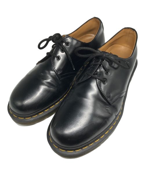 Dr.Martens（ドクターマーチン）Dr.Martens (ドクターマーチン) 3ホールブーツ ブラック サイズ:UK8の古着・服飾アイテム