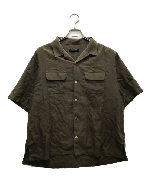 UNDERCOVER（アンダーカバー）UNDERCOVER (アンダーカバー) オープンカラーシャツ オリーブ サイズ:3の古着・服飾アイテム