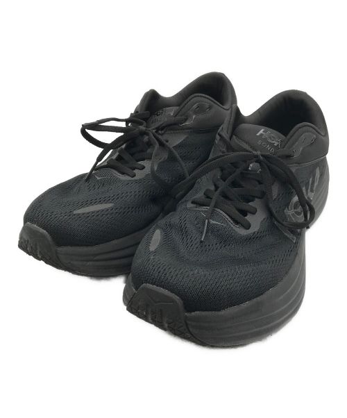 HOKAONEONE（ホカオネオネ）HOKAONEONE (ホカオネオネ) Bondi 8 Wide /ボンダイ8ワイド ブラック サイズ:JPN28.5/US10.5D/UK10/EU44 2/3の古着・服飾アイテム