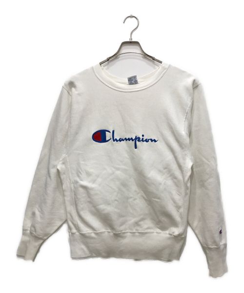 Champion REVERSE WEAVE（チャンピオン リバース ウィーブ）Champion REVERSE WEAVE (チャンピオンリバースウィーブ) スウェット ホワイト サイズ:MEDIUMの古着・服飾アイテム