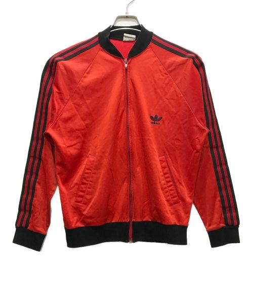 adidas（アディダス）adidas (アディダス) ヴィンテージトラックジャケット レッド サイズ:Ｍの古着・服飾アイテム