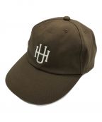 unnamed headwearアンネームドヘッドウェア）の古着「MIDDLE LOGO CAP/ミドル ロゴ キャップ」｜ブラウン