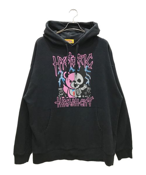 Hysteric Glamour（ヒステリックグラマー）Hysteric Glamour (ヒステリックグラマー) パーカー ブラック サイズ:FREEの古着・服飾アイテム