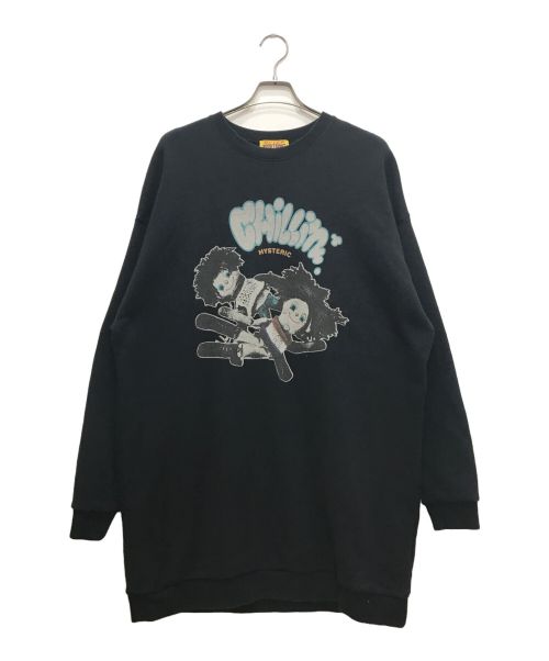 Hysteric Glamour（ヒステリックグラマー）Hysteric Glamour (ヒステリックグラマー) HYSTERIC DOLL ワンピース/ヒステリックドール ブラック サイズ:FREEの古着・服飾アイテム