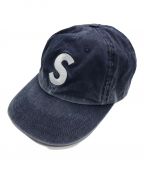 SUPREMEシュプリーム）の古着「Washed Denim S Logo 6-Panel/ウォッシュドデニムSロゴパネル」｜インディゴ