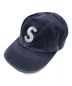 SUPREME（シュプリーム）の古着「Washed Denim S Logo 6-Panel/ウォッシュドデニムSロゴパネル」｜インディゴ