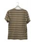 Devon Howard for RHC (デヴォン・ハワード フォー アールエイチシー) Pigment Dye Organic Cotton Striped Tee/ピグメントダイTシャツ ブラウン サイズ:Ｍ：7000円