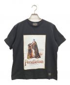 PENDLETON×BEAMS BOYペンドルトン×ビームスボーイ）の古着「ヴィンテージプリントtシャツ」｜ブラック