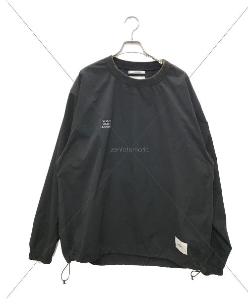 WTAPS（ダブルタップス）WTAPS (ダブルタップス) スモックL/S リップストップカットソー/SMOCK/LS/POLY.RIPSTOP ブラック サイズ:04の古着・服飾アイテム