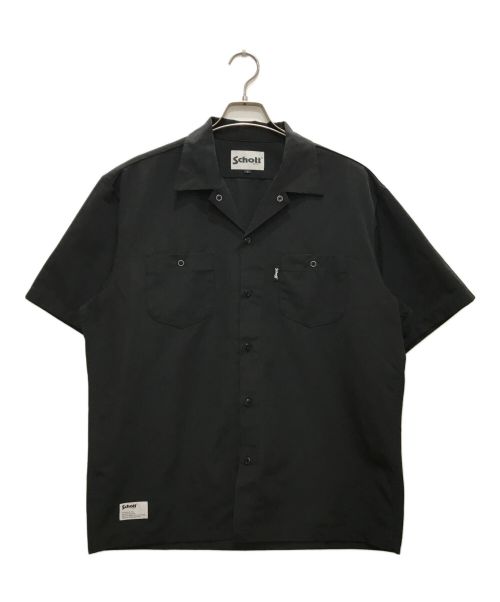 Schott（ショット）Schott (ショット) T/C WORK SHIRT/TC ワークシャツ ブラック サイズ:Ｌの古着・服飾アイテム