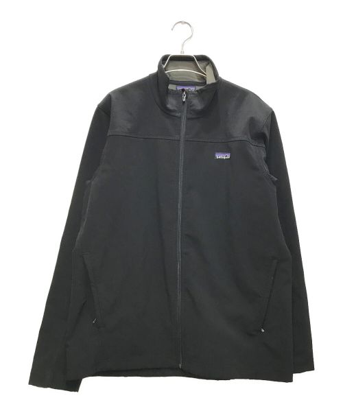 Patagonia（パタゴニア）Patagonia (パタゴニア) ソフトシェルジャケット ブラック サイズ:Ｍの古着・服飾アイテム