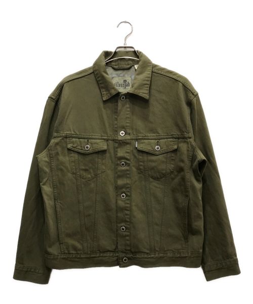 LEVI'S（リーバイス）LEVI'S (リーバイス) silverTabトラッカージャケット オリーブ サイズ:Ｍの古着・服飾アイテム