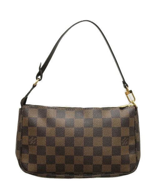 LOUIS VUITTON（ルイ ヴィトン）LOUIS VUITTON (ルイ ヴィトン)  ポシェット・アクセソワール/ダミエ/N41206 ブラウンの古着・服飾アイテム