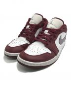 NIKEナイキ）の古着「AIR JORDAN 1 LOW/エアジョーダン 1 ロー」｜レッド×ホワイト