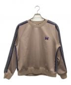 Needlesニードルズ）の古着「スウェット/トラック クルーネックシャツ ジャージ トップス/ Track Crew Neck Shirt」｜ベージュ