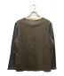 stussy (ステューシー) Panel V Neck LS Tee/パネルVネックLSティー ブラウン サイズ:M：5000円