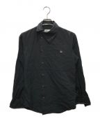Vivienne Westwood manヴィヴィアン ウェストウッド マン）の古着「オーブ刺繍変形シャツ」｜ブラック