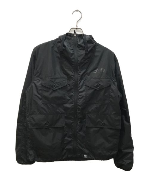 eYe COMME des GARCONS JUNYAWATANABE MAN（アイ コム デ ギャルソン ジュンヤ ワタナベ マン）eYe COMME des GARCONS JUNYAWATANABE MAN ARKAIR (アークエアー) LIGHT WEIGHT PARKA/リップストップ ライトウェイトパーカー ブラック サイズ:Lの古着・服飾アイテム