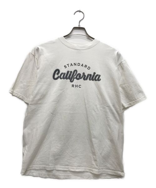 RHC Ron Herman（アールエイチシー ロンハーマン）RHC Ron Herman (アールエイチシーロンハーマン) STANDARD CALIFORNIA (スタンダードカリフォルニア) コラボTシャツ/豊洲店OPEN5周年記念 ホワイト サイズ:LARGEの古着・服飾アイテム