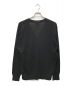 Yonetomi (ヨネトミ) SILK KNIT CARDIGAN/ シルク ニット カーディガン  ブラック サイズ:4：15000円