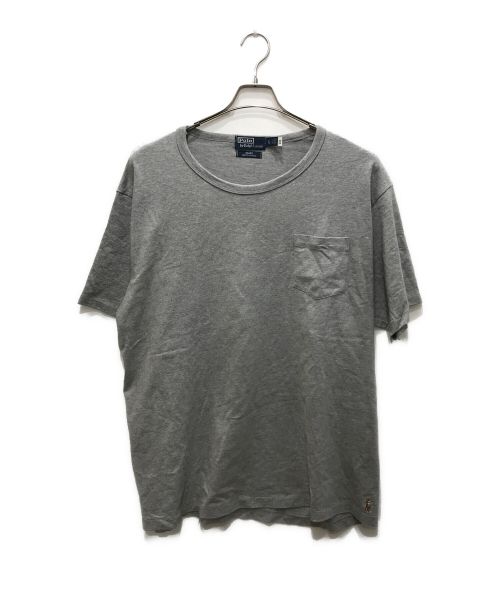 POLO RALPH LAUREN（ポロ・ラルフローレン）POLO RALPH LAUREN (ポロ・ラルフローレン) 別注オーバーサイズTシャツ グレー サイズ:XLの古着・服飾アイテム