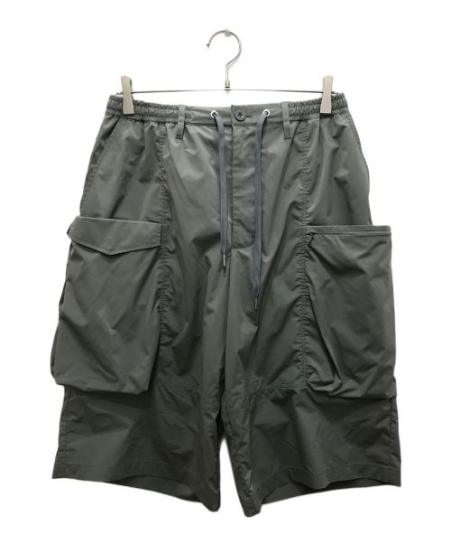 NULL TOKYO（ヌル トウキョウ）NULL TOKYO (ヌル トウキョウ) NULL OUTSIDE SHORTS カーキ サイズ:Lの古着・服飾アイテム