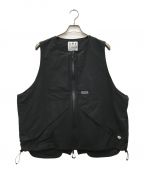 CMF OUTDOOR GARMENTコンフィーアウトドアガーメント）の古着「15 STEP VEST/15 ステップ ベスト」｜ブラック