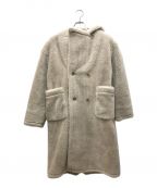 HER LIP TOハーリップトゥ）の古着「Fleur Shearling Boa Coat/ボアコート」｜ベージュ