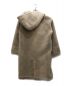 HER LIP TO (ハーリップトゥ) Fleur Shearling Boa Coat/ボアコート ベージュ サイズ:Ｍ：24000円