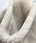 中古・古着 HER LIP TO (ハーリップトゥ) Fleur Shearling Boa Coat/ボアコート ベージュ サイズ:Ｍ：24000円