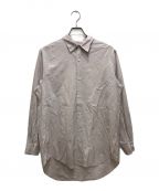 MAATEE&SONSマーティーアンドサンズ）の古着「ELIZABETH REGULAR COLLAR SHIRTSエリザベスレギュラーカラーシャツ」｜ピンク