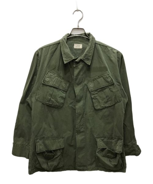 US ARMY（ユーエスアーミー）US ARMY (ユーエスアーミー) jungle fatigue jacket/ジャングル ファティーグ ジャケット オリーブ サイズ:Mの古着・服飾アイテム