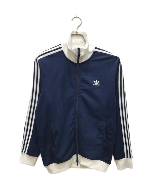 adidas（アディダス）adidas (アディダス) ベッケンバウアー トラックトップ/ BECKENBAUER TRACK TOP  ネイビー サイズ:Ｌの古着・服飾アイテム