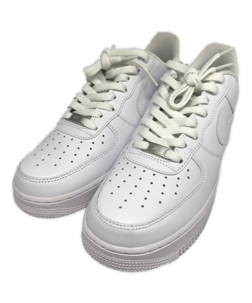 NIKE（ナイキ）NIKE (ナイキ) NIKE AIR FORCE 1 07/ナイキ エアフォース1 ロー  ホワイト サイズ:28㎝の古着・服飾アイテム