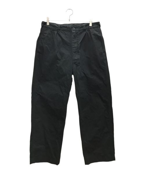 orSlow（オアスロウ）orSlow (オアスロウ) M-52 French Army Wide Trouser/M-52フレンチアーミーワイドトラウザー ブラック サイズ:JPN XL(4)/EU L/US Lの古着・服飾アイテム