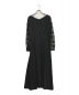 Ameri (アメリ) LACE SLEEVE REFINED DRESS/レーススリーブリフェニッドドレス ブラック サイズ:表記無：10000円