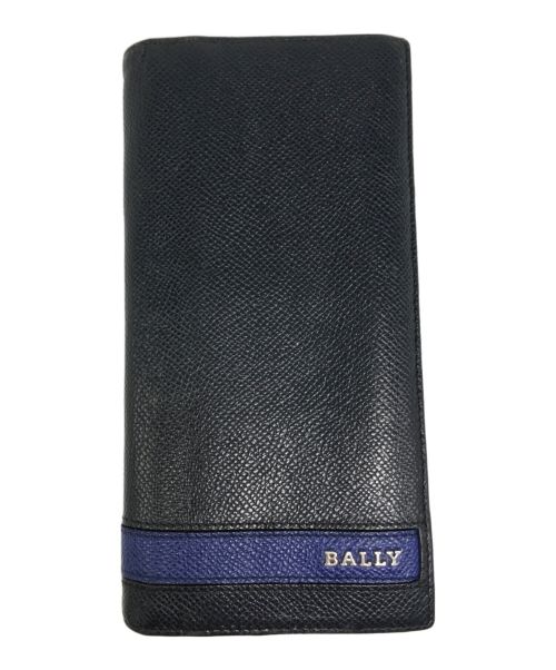 BALLY（バリー）BALLY (バリー) LALTYL長財布 ネイビーの古着・服飾アイテム