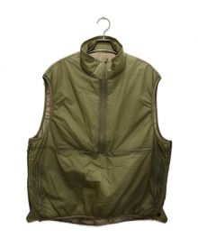 DAIWA PIER39（ダイワ ピア39）の古着「TECH REVERSIBLE PULLOVER PUFF VEST」｜グリーン