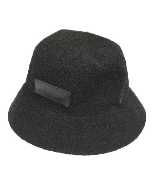 New Era（ニューエラ）New Era (ニューエラ) YOHJI YAMAMOTO (ヨウジヤマモト) Bucket-01 Tropical Hat ブラック サイズ:SMALL/MEDIUMの古着・服飾アイテム