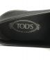 中古・古着 TOD'S (トッズ) レザーローファー ブラック サイズ:7：18000円