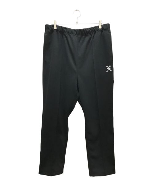 GOD SELECTION XXX（ゴッドセレクショントリプルエックス）GOD SELECTION XXX (ゴッドセレクショントリプルエックス) TRACK PANTS/トラックパンツ ブラック サイズ:XLの古着・服飾アイテム