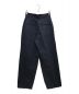 mame kurogouchi (マメクロゴウチ) Cotton Linen Twill Wide Trousers/ツイルタックワイドパンツ ネイビー サイズ:2：15000円