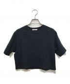 EVERYDAY I LIKE.エヴリデイ アイ ライク）の古着「Cropped Tシャツ」｜ブラック