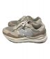 NEW BALANCE (ニューバランス) ローカットスニーカー ベージュ サイズ:24/US6/UK5.5/EU38.5：6000円