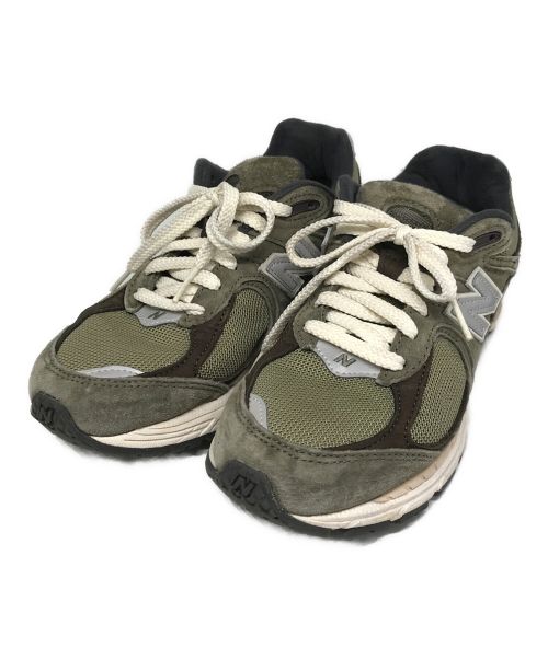 NEW BALANCE（ニューバランス）NEW BALANCE (ニューバランス) ローカットスニーカー オリーブ サイズ:24/US6/UK5.5の古着・服飾アイテム