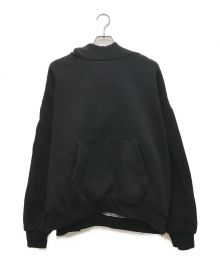 FUMITO GANRYU（フミトガンリュウ）の古着「2WAY PULL HOODIE」｜ブラック