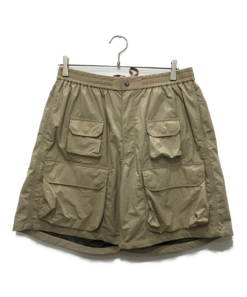 THE NORTHFACE PURPLELABEL（ザ・ノースフェイス パープルレーベル）THE NORTHFACE PURPLELABEL (ザ・ノースフェイス パープルレーベル) Nylon Ripstop Trail Shorts/ナイロンリップストップトレイルショーツ ベージュ サイズ:34の古着・服飾アイテム